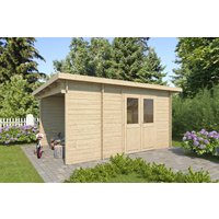 26% billiger ! Fjordholz Gartenhaus Modell Carla 28 A 15m²