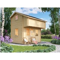 26% billiger ! Fjordholz Satteldach Gartenhaus Modell Daphne 44 12m²