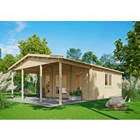 26% billiger ! Gartenhaus Modell Julia 44 F 24m²