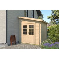26% billiger ! Gartenhaus Modell Pulti 44 E 6m²