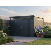 23% billiger ! StarLine Metall Gerätehaus Modell Solidum 9,0 m² 9m²