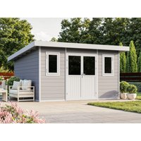 29% billiger ! WPC Gartenhaus Modell Nexo White 15,0 m² 15m²