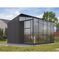 34% billiger ! Kombi Gewächs- und Gerätehaus Modell Greenstore 8, 12m²