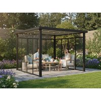 26% billiger ! Freistehendes Terrassendach Modell Nexus Sparset-2