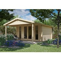 26% billiger ! Gartenhaus Modell Luise 40 F