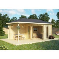 26% billiger ! 5-Eck Gartenhaus Modell Jokkmokk 40 15m²
