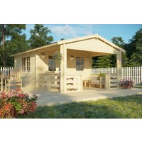 26% billiger ! Gartenhaus Modell Lund 40