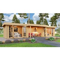 26% billiger ! Gartenlounge Modell Yuna 70 A 40m²