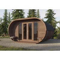 26% billiger ! Ovales Camping Fass Modell 400 Thermo