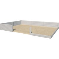 25% billiger ! 15mm Fußbodenpaket für Gartenhaus Modell Misaka