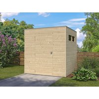 28% billiger ! Gartenhaus Modell QB-Line 4,41 m² 4m²