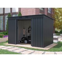 26% billiger ! Metall Gerätehaus Modell Pento 4,72 m² 6m²