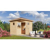 26% billiger ! Fjordholz Gartenhaus Modell Nelly 44 C 9m²
