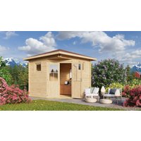 26% billiger ! Fjordholz Gartenhaus Modell Nelly 28 C 9m²