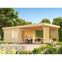 26% billiger ! Fjordholz Gartenlounge Modell Carlise 44 24m²