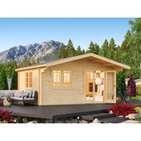26% billiger ! Fjordholz Satteldach Gartenhaus Modell Valerie 44 20m²