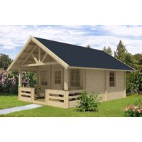 26% billiger ! Fjordholz Ferien- und Freizeithaus Modell St. Gall 35m²