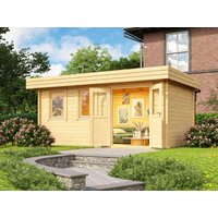 26% billiger ! Fjordholz Gartenhaus Modell Miriam 44 B Classic 15m²