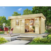 26% billiger ! Fjordholz Gartenhaus Modell Miriam 44 A Classic 12m²