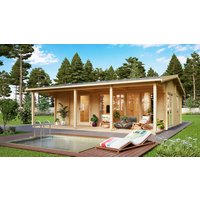 26% billiger ! Fjordholz Ferien- und Freizeithaus Modell Mikka 80m²