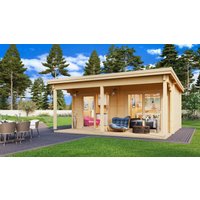 26% billiger ! Fjordholz Ferien- und Freizeithaus Modell Pekka 24m²