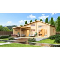 26% billiger ! Fjordholz Ferien- und Freizeit Haus Modell Montrea 48m²