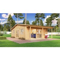 26% billiger ! Fjordholz Ferien- und Freizeithaus  Modell Bente 48m²
