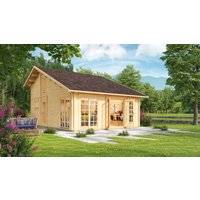 26 billiger ! Ferien- und Freizeit Haus Modell List 90 aus Holz xm