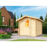 26 billiger ! Fjordholz Satteldach Holz-Gartenhäuser Modell Eliza 1A xm