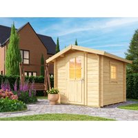 25 billiger ! Fjordholz Satteldach Holz-Gartenhäuser Modell Eliza 1C xm