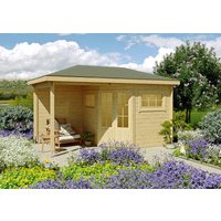 26 billiger ! Fjordholz 5-Eck Holz-Gartenhäuser Modell Evelyn 2B xm