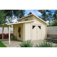 26 billiger ! Fjordholz Holz-Gartenhäuser Modell Varianta 44 D +SD xm