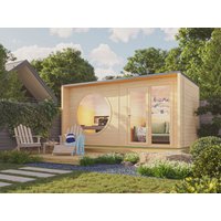 26 billiger ! Fjordholz Holz-Gartenhäuser Modell Office Box Größe XL na xm