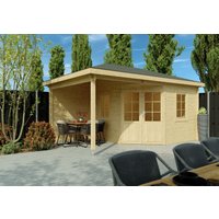 26 billiger ! Fjordholz 5-Eck Holz-Gartenhäuser Modell Evelyn 3B xm
