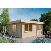 26 billiger ! Fjordholz Flachdach Holz-Gartenhäuser Modell Orka 28 A xm