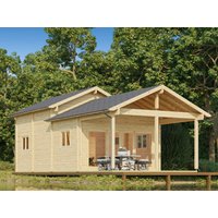 10 billiger ! Fjordholz Holz-Gartenhäuser Modell Lake House 70 A xm
