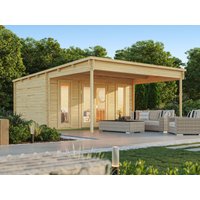 26 billiger ! Fjordholz Pultdach Holz-Gartenhäuser Modell Mali 28 D xm