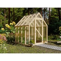26 billiger ! Fjordholz Gewächshaus Modell Greenline Basic 4,3 m
