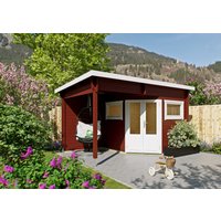 26 billiger ! Fjordholz 5-Eck Holz-Gartenhäuser Modell Leva 2B xm