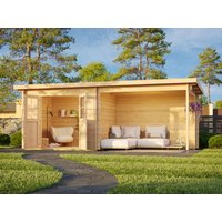 26 billiger ! Fjordholz Pultdach Holz-Gartenhäuser Modell Ezra 2J xm