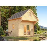 26 billiger ! Fjordholz Satteldach Holz-Gartenhäuser Modell Ontario 44 xm