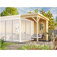 16 billiger ! Fjordholz Seitendach für Holz-Gartenhäuser Mia 28 xm