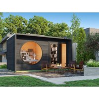 26 billiger ! Fjordholz Holz-Gartenhäuser Modell Office Box Größe L sch xm