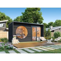 26 billiger ! Fjordholz Holz-Gartenhäuser Modell Office Box Größe M sch xm