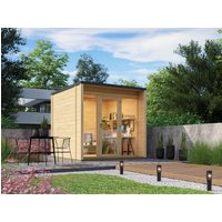 26 billiger ! Fjordholz Holz-Gartenhäuser Modell Office Box Größe S nat xm