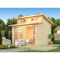 26 billiger ! Fjordholz Holz-Gartenhäuser Avantgarde 44-A Alu xm