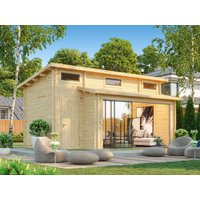 26 billiger ! Fjordholz Holz-Gartenhäuser Avantgarde 44-C Alu xm