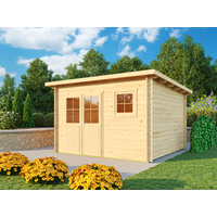 26 billiger ! Fjordholz Pultdach Holz-Gartenhäuser Modell Ezra 5F xm