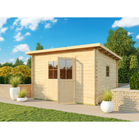 26 billiger ! Fjordholz Pultdach Holz-Gartenhäuser Modell Ezra 5E xm