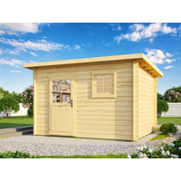 26 billiger ! Fjordholz Pultdach Holz-Gartenhäuser Modell Ezra 4B xm